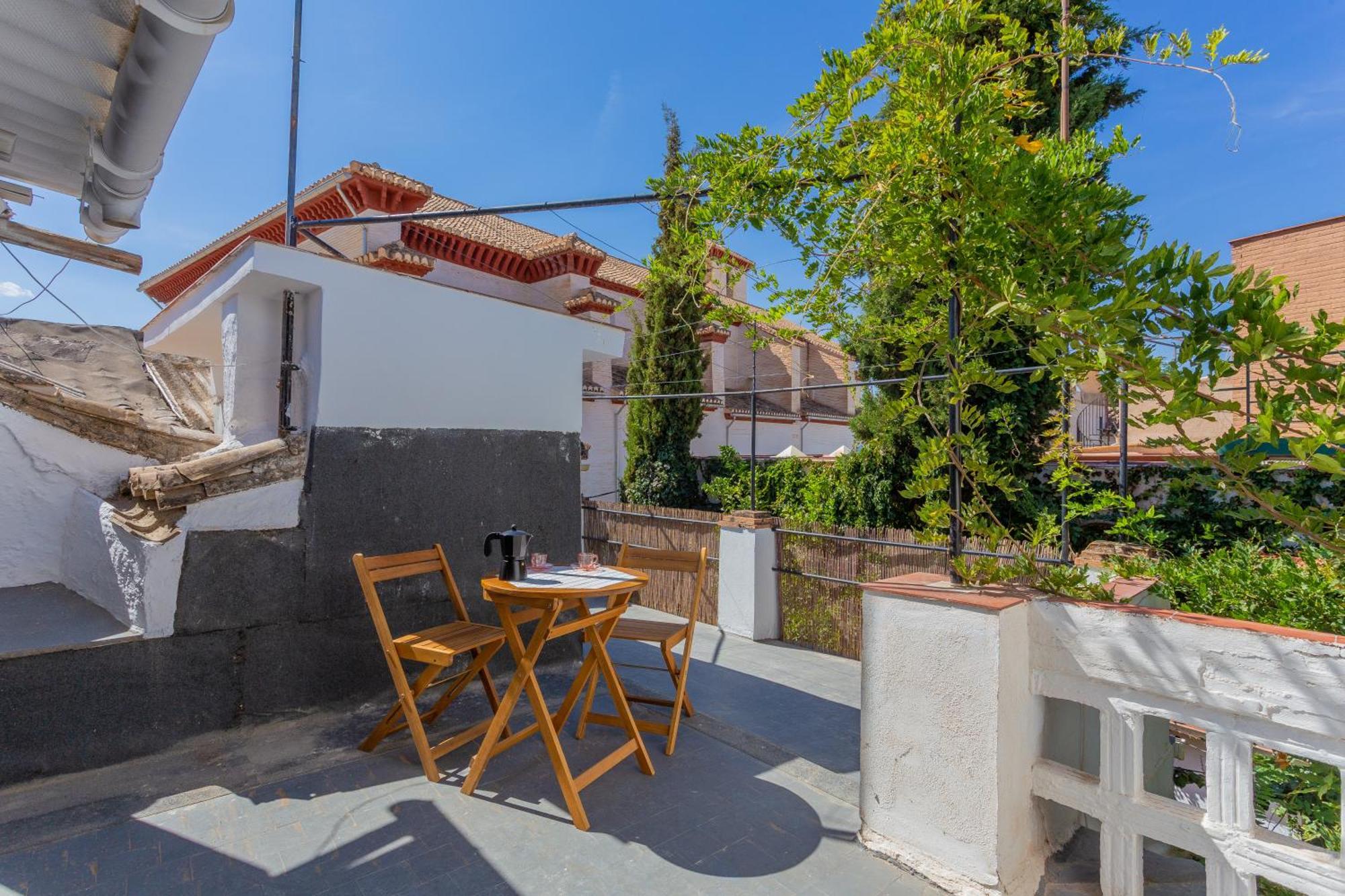 Oniria Agradable Casa Con Patio Junto Mirador De San Nicolas Granada Exterior foto